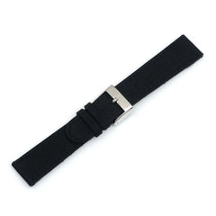 Infantry - Black Leather/Nylon Strap with Buckle