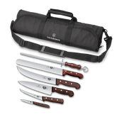 Wood Seven Piece BBQ Set