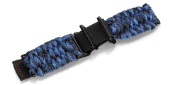 Blue Camo paracord with buckle