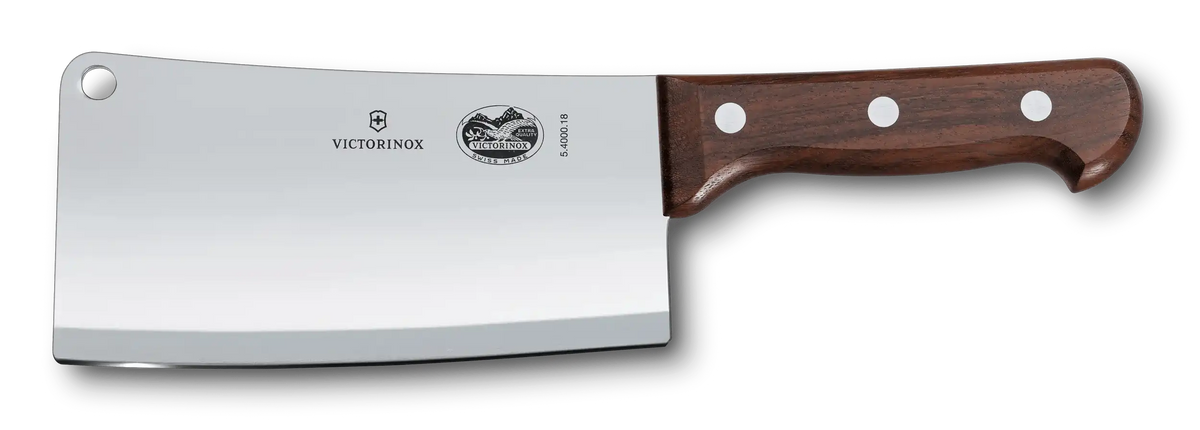Wood Kitchen Cleaver, 7 in