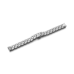 Metal bracelet with clasp